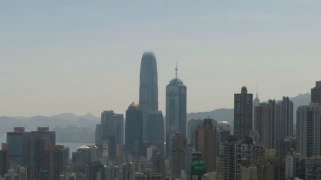 La côte nord de Hong-Kong