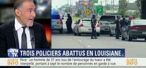 États-Unis: Trois policiers abattus en Louisiane
