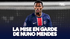 Brest-PSG : "Si on les laisse jouer, ils vont nous faire mal", Nuno Mendes met en garde les Parisiens 