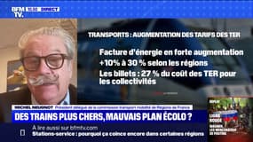 Augmenter le prix du billet de TER ou réduire le nombre de trains? "Chaque région a sa liberté", répond Régions de France