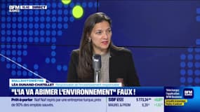 Bullshitomètre : "L'IA va abîmer l'environnement" - FAUX répond Léa Dunand-Chatellet - 18/06