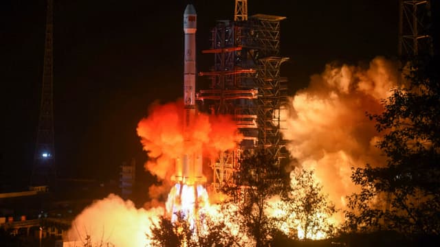 Lancement du module d'exploration chinois Chang'e-4 le 8 décembre 2018