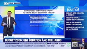 Budget 2026 : une équation à 40 milliards d'euros