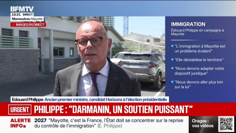 Édouard Philippe: "Je n'ai aucun adversaire au sein du bloc central, j'ai des concurrents"