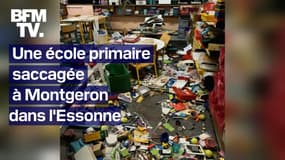 Une école primaire saccagée en Essonne