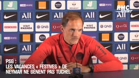 PSG : Les vacances "festives" de Neymar ne gênent pas Tuchel