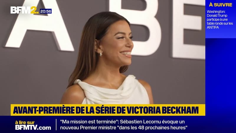 Londres: Eva Longoria à l'avant-première mondiale de la série documentaire Netflix de Victoria Beckham