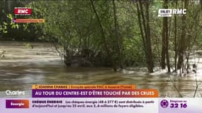 Au tour du centre-est d'être touché par des crues