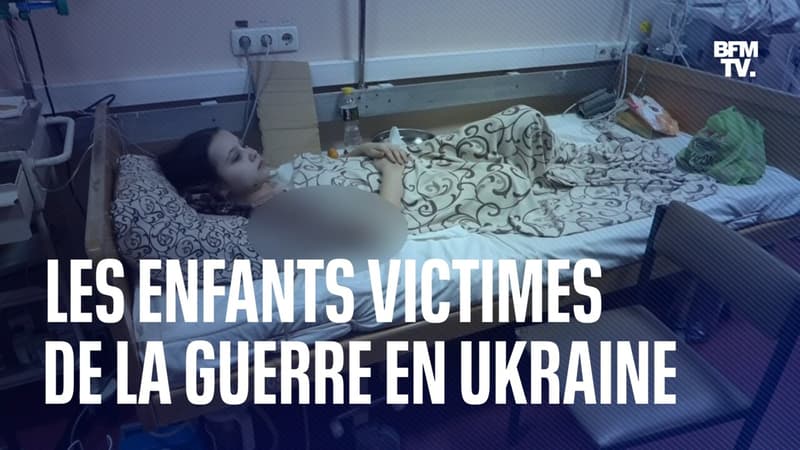 Guerre en Ukraine: au coeur d'un hôpital pour enfants, estropiés par les bombardements