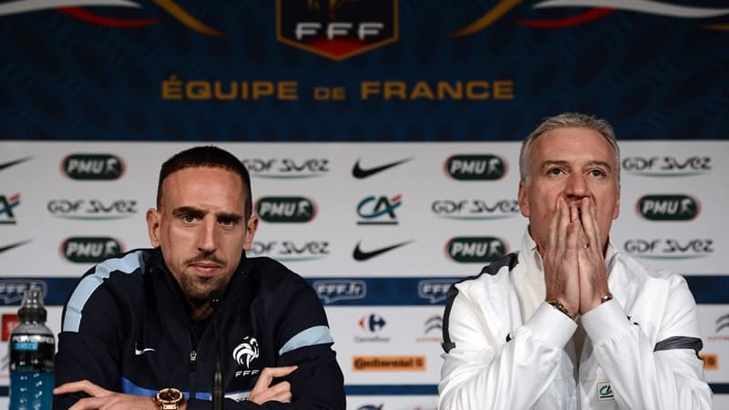 Deschamps et Ribéry