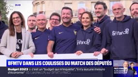 BFMTV dans les coulisses du match de foot de l'Assemblée