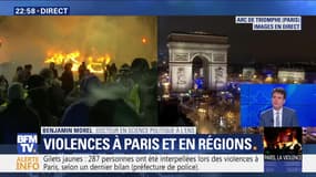 Gilets jaunes: violences et dégâts en plein Paris (2/2)