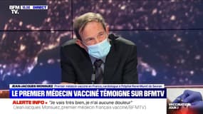 Vaccin anti-Covid: pour le premier médecin français vacciné, "chacun doit décider pour lui, en fonction de ce qu'il souhaite"