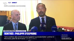 Edouard Philippe: "La rentrée est un moment important pour les enfants, pour les professeurs et pour la France"