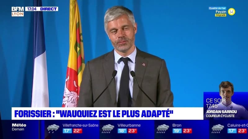 Présidentielle : "Wauquiez est le plus adapté", selon Michel Forissier, membre du bureau politique