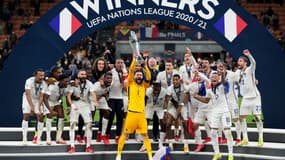 Les Bleus, vainqueurs de la Ligue des nations en 2021