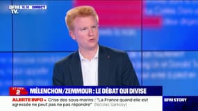 Adrien Quatennens: "Jean-Luc Mélenchon tient fermement la boussole républicaine jusqu'au bout"