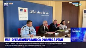 Var: opération d'abandon d'armes à l'Etat