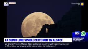 Alsace: la super lune visible cette nuit