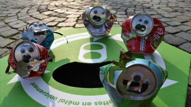 Les canettes sont 100 % recyclables à l'infini: le GIE la Boîte boisson et Eco-Emballages ont noué un partenariat de 2 ans pour accélérer le tri et le recyclage