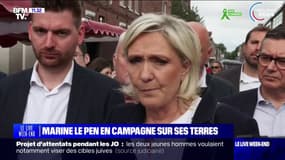 Marine Le Pen: "Ce que je trouve extrêmement malhonnête, c'est en réalité les alliances entre LR et Emmanuel Macron"