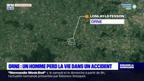 Orne: un homme meurt dans un accident de la route à Lonlay-le-Tesson