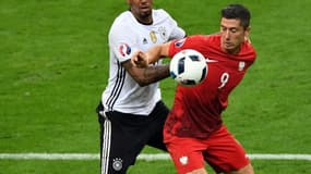 Robert Lewandowski et Jérôme Boateng