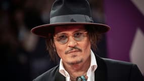 L'acteur américain Johnny Depp au 47e festival du cinéma américain de Deauville, le 5 mars 2021
