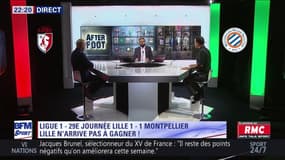 Envahissement de terrain à Lille contre Montpellier (1-1)