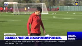 OGC Nice: Youcef Atal suspendu pour 7 matchs 