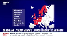 Groenland: face aux menaces de Donald Trump, l'Europe organise sa riposte