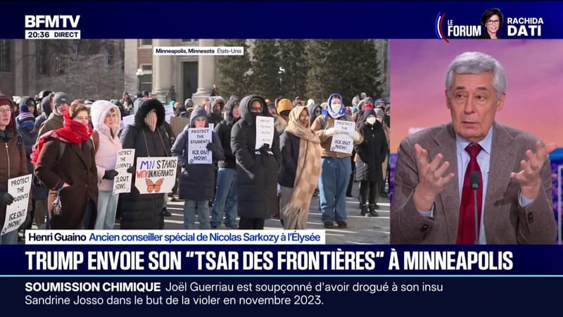 "En tirer des conséquences sur notre société et ce qui nous attend", estime Henri Guaino à propos de la situation à Minneapolis