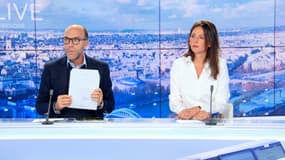 Me Ayela et Me Bekerman sur le plateau de BFMTV le 11 mars 2021.