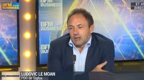 "L'internet des objets c'est le monde réel qui vient dans le monde virtuel" explique Ludovic Le Moan, PDG de Sigfox.