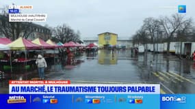 Attentat à Mulhouse: le marché couvert a rouvert ce mardi