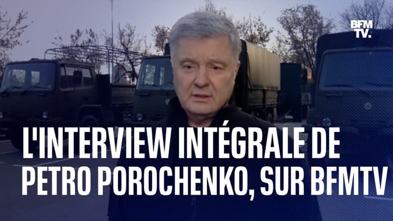 L'interview intégrale de l'ex-président ukrainien Petro Porochenko