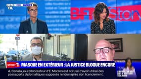 Story 1 : la justice bloque encore le port du masque en extérieur - 04/09