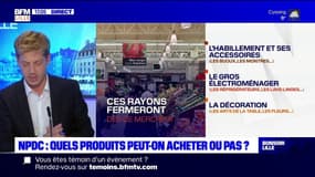 Rayons non essentiels fermés: quels produits seront retirés de la vente en grande surface?