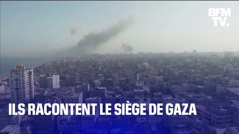 Ils racontent le siège de Gaza