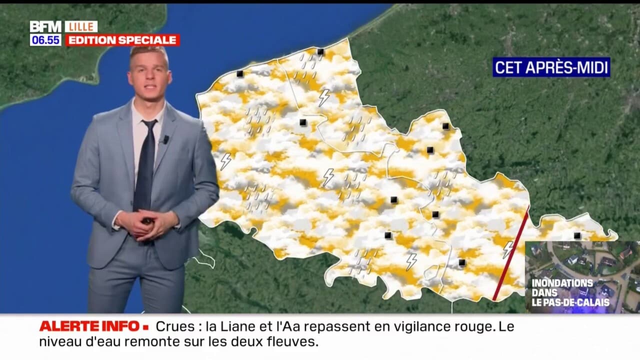 Météo Nord-Pas-de-Calais: encore beaucoup de pluies pour ce jeudi ...