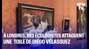 À Londres, des militants écologistes attaquent au marteau un tableau de Velázquez 