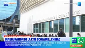 "Une école primaire, un collège, un lycée et un internat": la cité scolaire Jacques-Chirac inaugurée