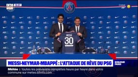 PSG: l'attaque Messi-Neymar-Mbappé fait rêver