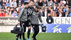 Anthony Lopes blessé avec l'OL, le 10 avril 2022