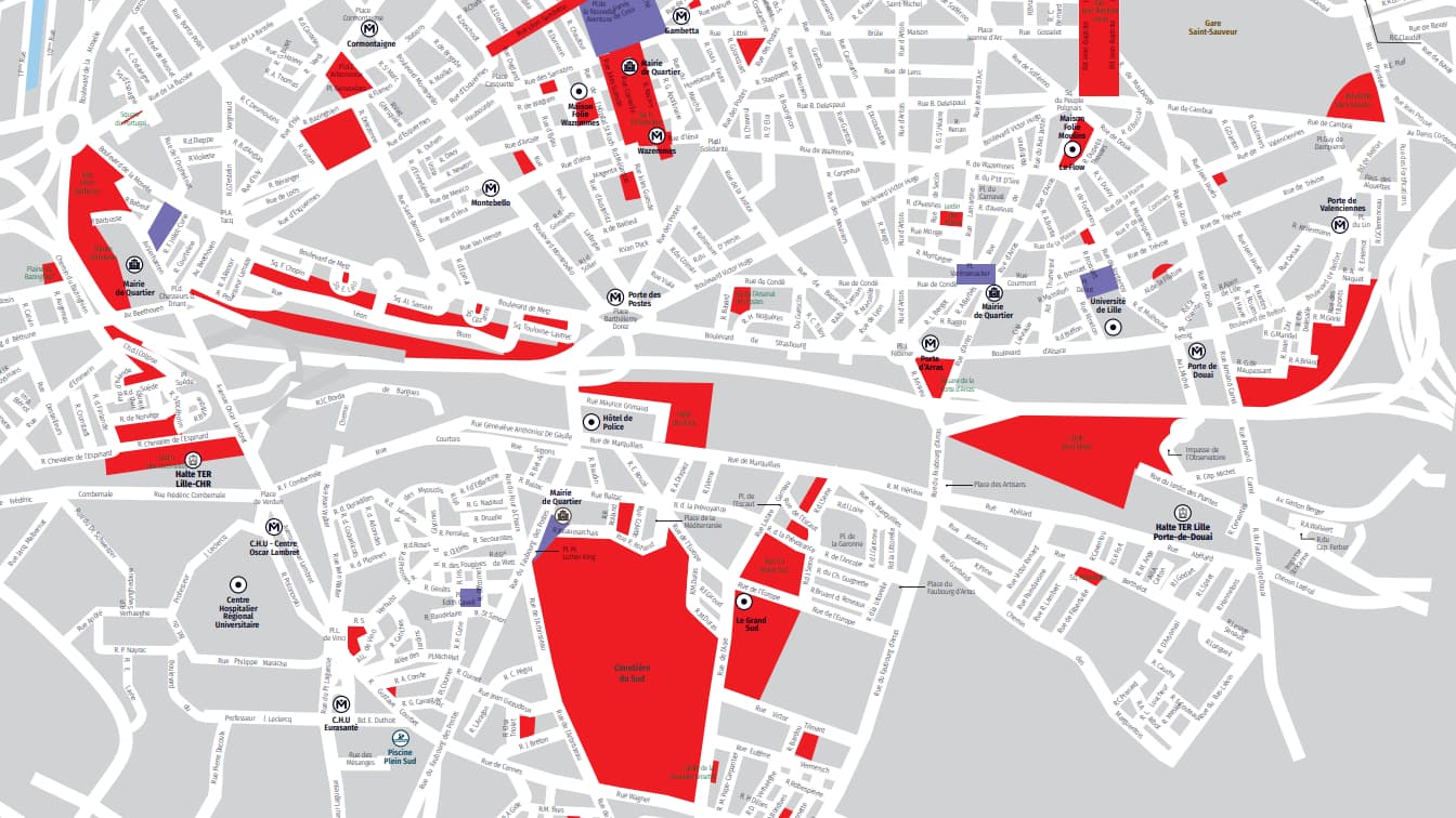 Le quartier de Lille Sud est également concerné par ces mesures. Le quartier de Lille Sud est également concerné par ces mesures.