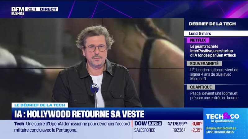 IA : Hollywood retourne sa veste - 09/03