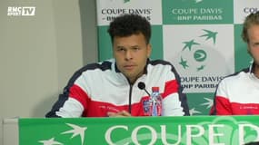 Coupe Davis - Tsonga : "Je suis tout simplement content pour l’équipe"