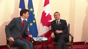 La rencontre entre Macron et Trudeau a rendu fou Internet