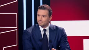 Le président du RN Jordan Bardella sur le plateau de BFMTV le 5 novembre 2025
