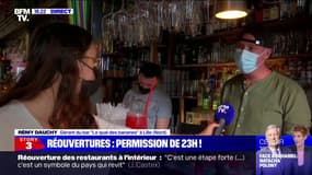 Pour le gérant de ce bar à Lille, le couvre-feu à 23h "représente beaucoup moins de stress"
